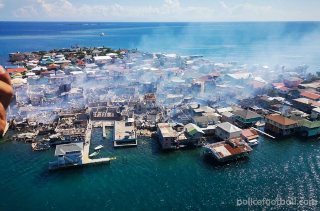 Guanaja ไฟไหม้ครั้งใหญ่ ได้ทำลายหรือทำลายบ้านและธุรกิจหลายแห่งบนเกาะ Guanaja ของฮอนดูรัส และบังคับให้ผู้อยู่อาศัยหลายร้อยคนต้องหลบหนี