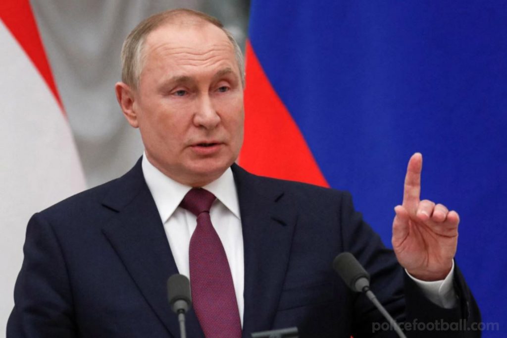 Putin says สหรัฐฯ ใช้ยูเครนเป็นเครื่องมือ ประธานาธิบดีวลาดิมีร์ ปูติน แห่งรัสเซียกล่าวหาสหรัฐฯ และพันธมิตรว่าละเลยความกังวลด้านความปลอดภัย