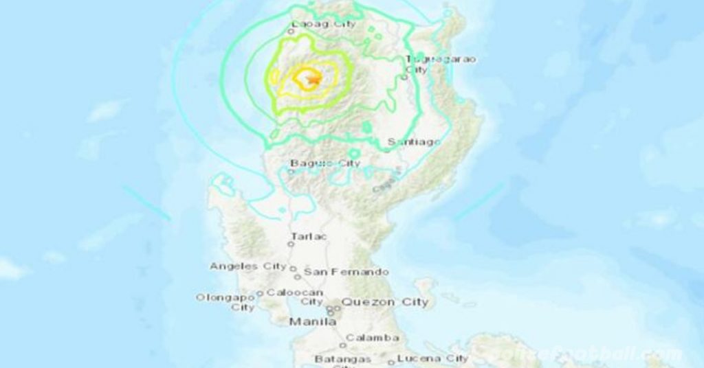 Earthquake strikes รุนแรง 7.1 เขย่าฟิลิปปินส์ สำนักงานสำรวจธรณีวิทยาสหรัฐ (US Geological Survey) ระบุว่า เกิดแผ่นดินไหวขนาด 7.1